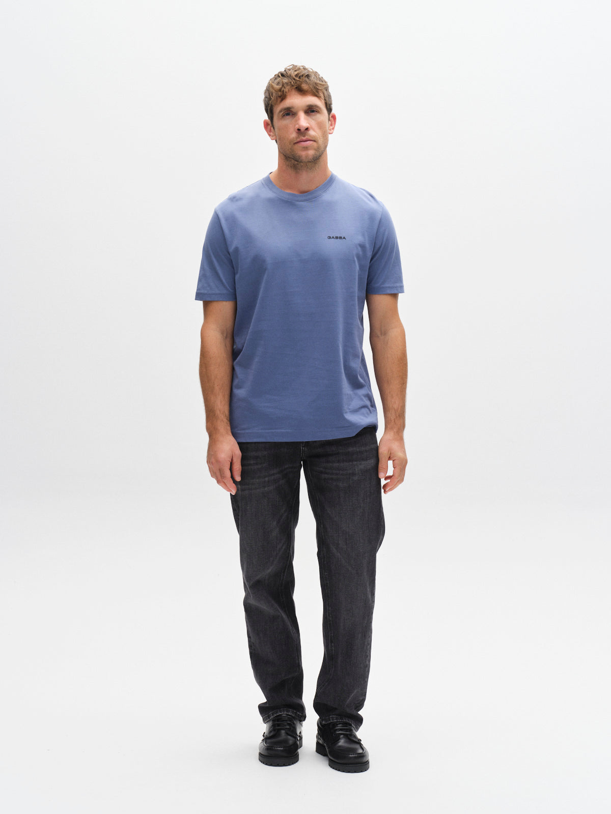 GABdune Logo T-Shirt - Blue Horizon - Gabba | LAB10STREETWEAR