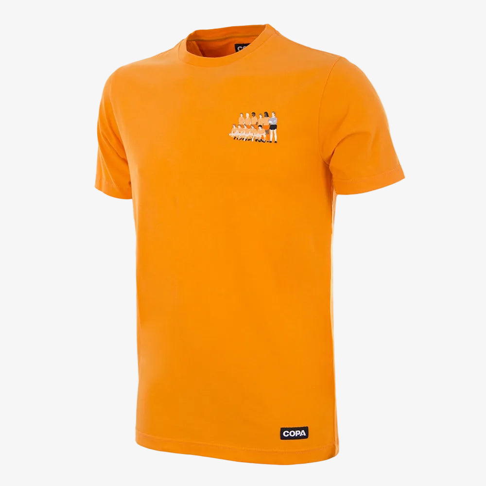 Holland 1988 European Champions Embroidery T-Shirt - Copa Football | LAB10STREETWEAR