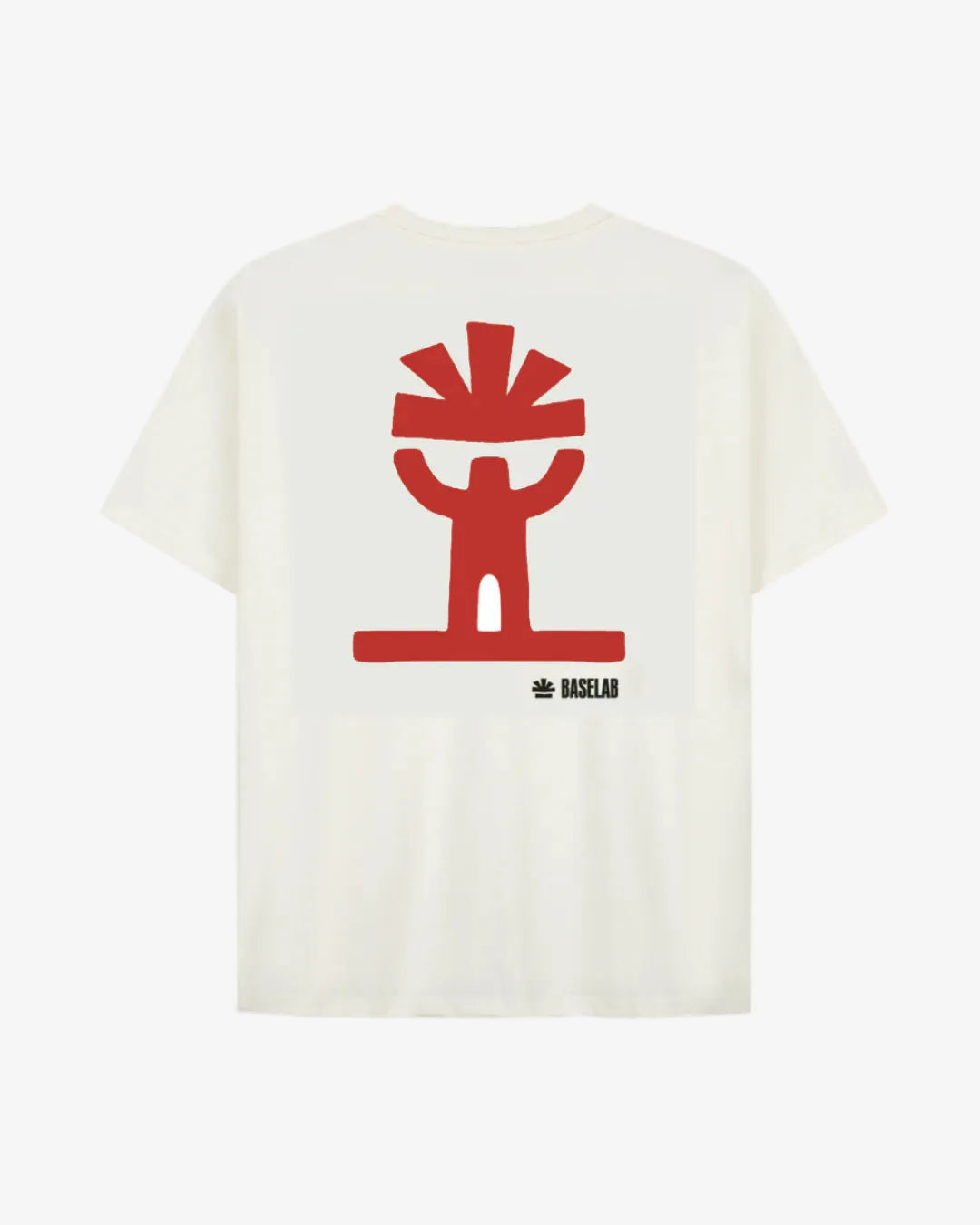 Ascent T-Shirt - Off White - Baselab | LAB10STREETWEAR