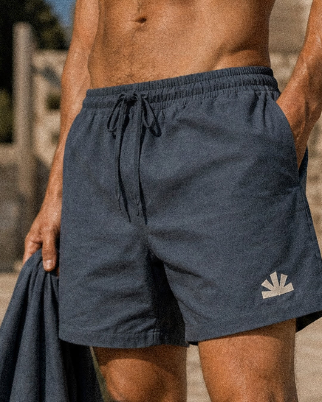 Resort Short - Sea Storm - Baselab | LAB10STREETWEAR