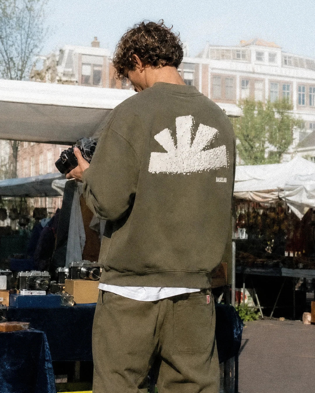 baselab Form Sweater - Army Green