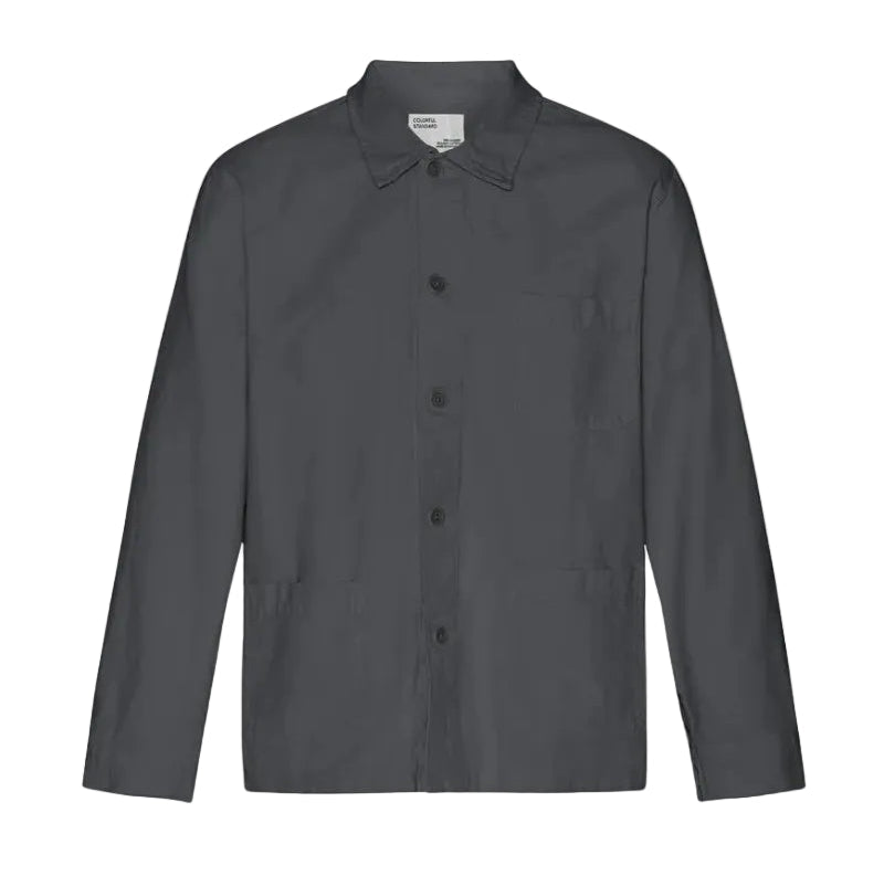 Colorfulstandard Organic Workwear Jacket - Lava Grey -Lab10menswear.nl