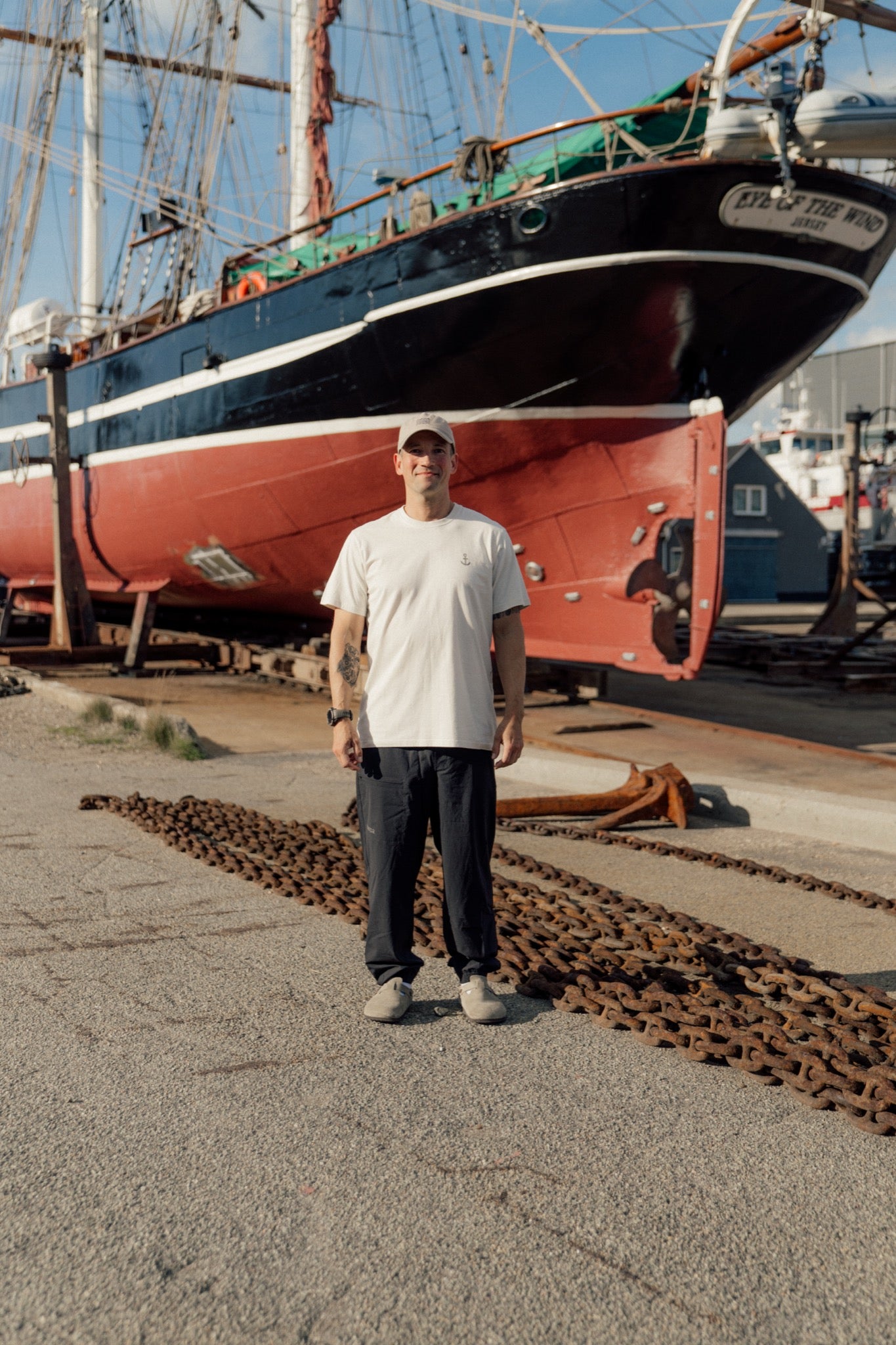 Seagull Squad Back T-Shirt - Rainy Day - Lakor | LAB10STREETWEAR