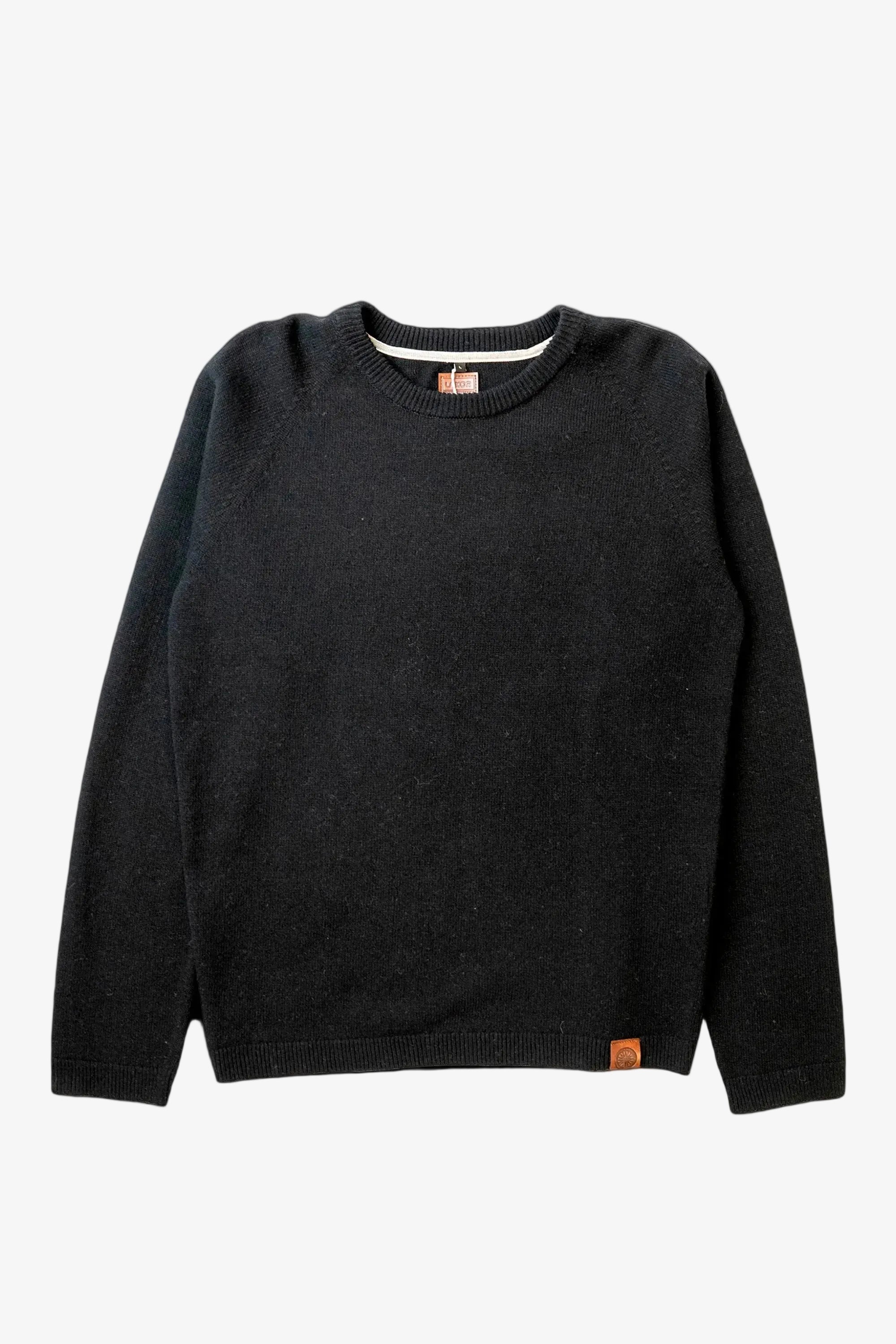 Topknot Knit Sweater - Zwart - Lakor | LAB10STREETWEAR