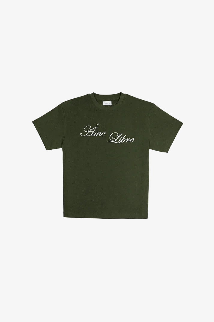 Sentinel T-Shirt Olive - Âme Libre | LAB10STREETWEAR