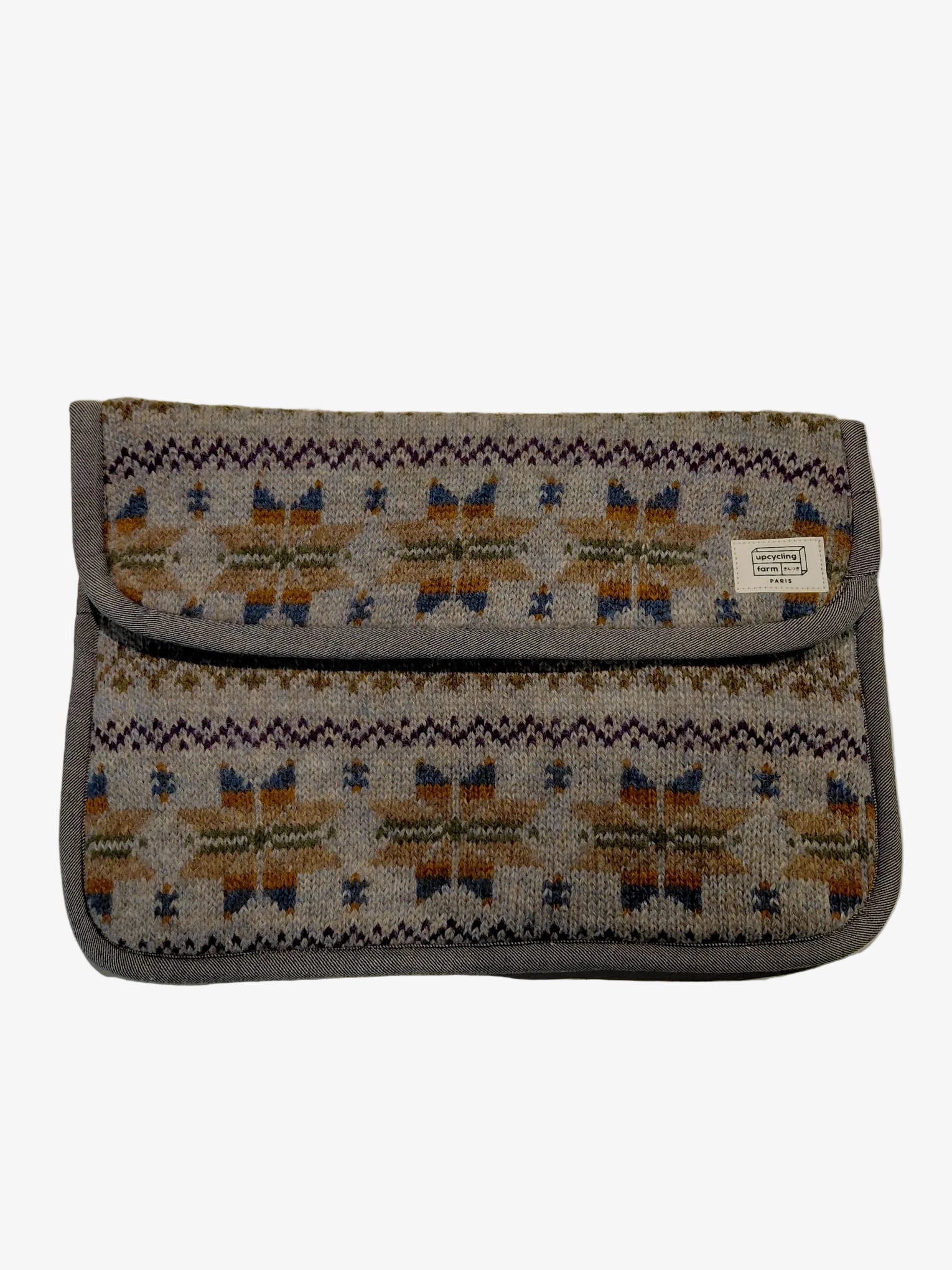 Vintage Recycled Laptop Sleeve - Flower Power - Lab10 | LAB10STREETWEAR