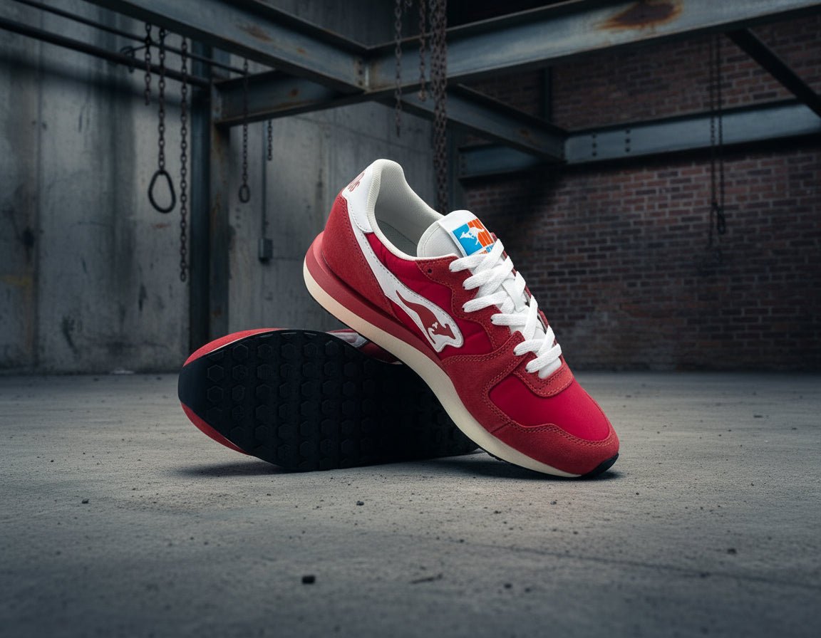 Aussie Athluxe II - Red White - Kangaroos | LAB10STREETWEAR