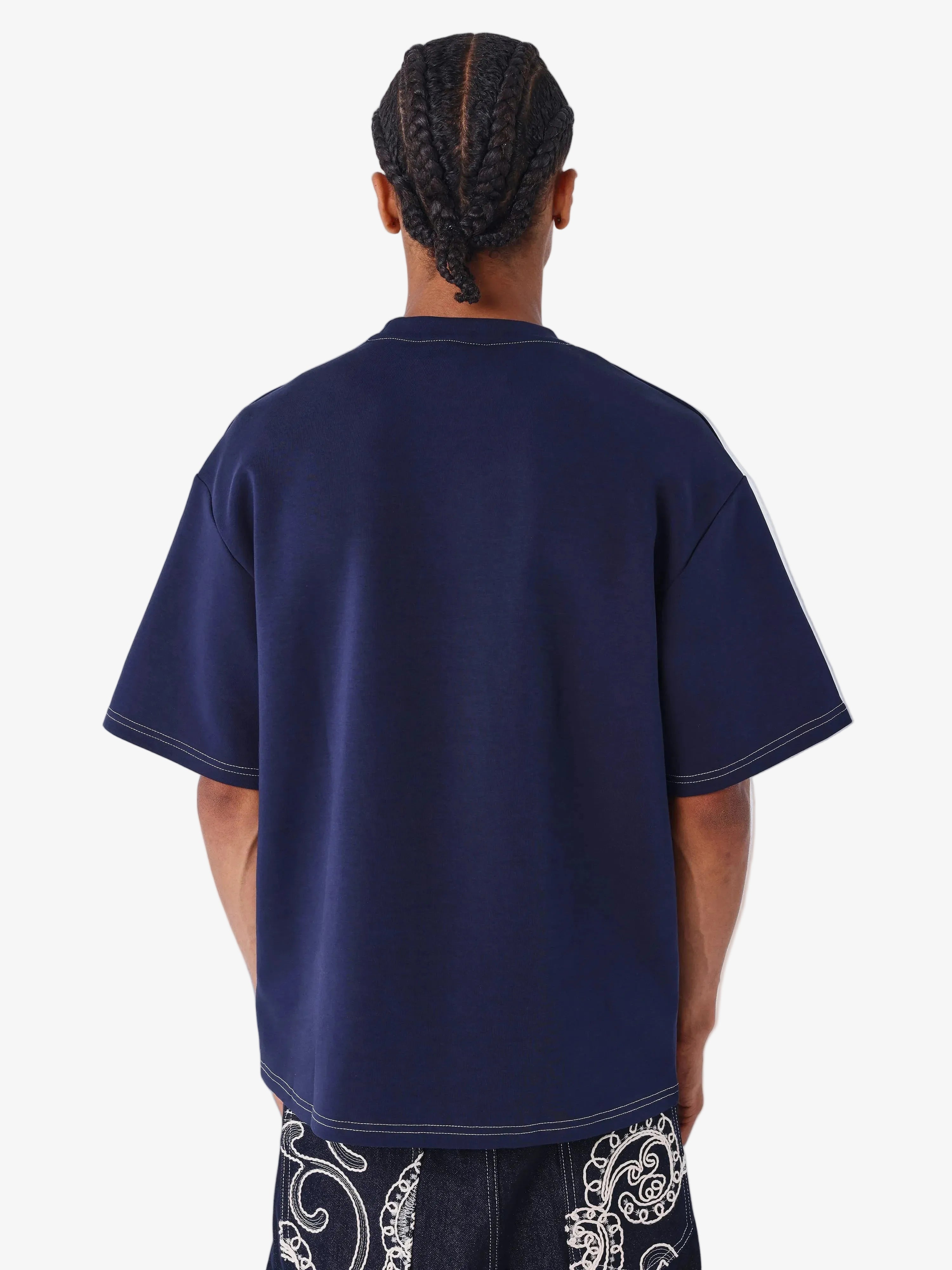 Bandana T-shirt Blauw - PXP | LAB10STREETWEAR