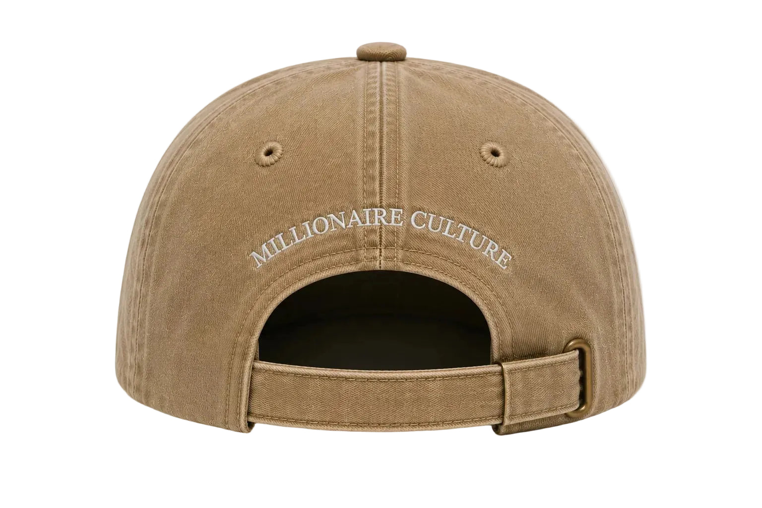 Millionaire Culture cap beige - lab10menswear.nl