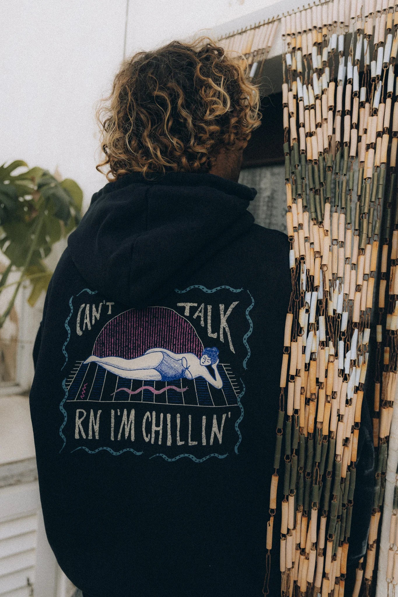 Chillin’rn Hoodie - Acid Black - Surf.inc | LAB10STREETWEAR