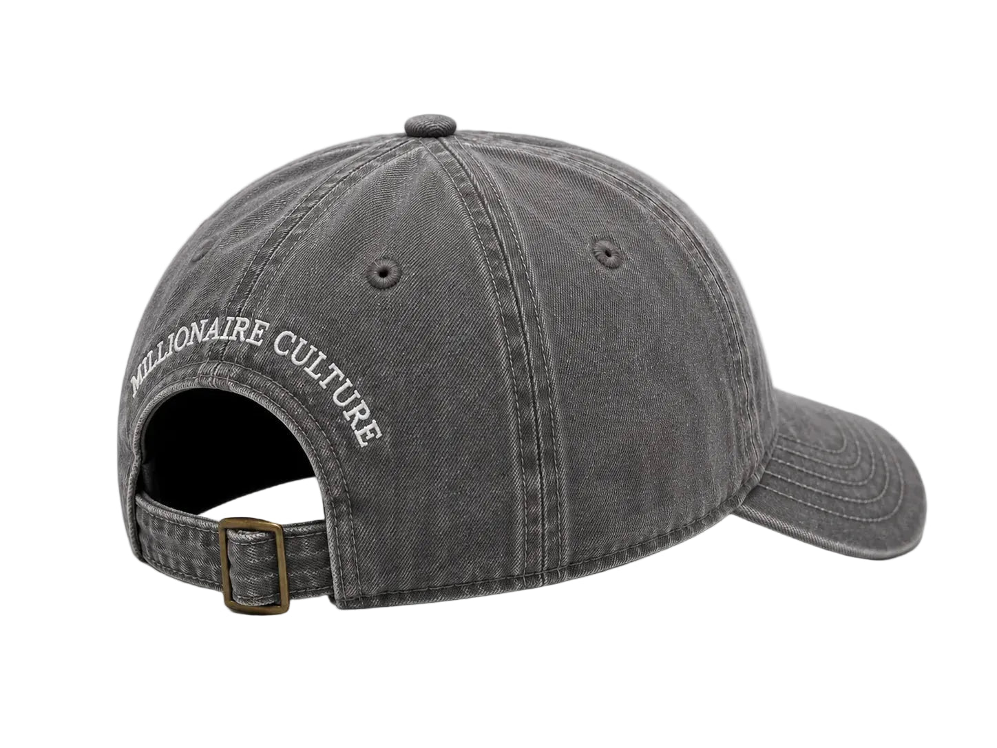 Millionaire cap grijs - lab10menswear.nl