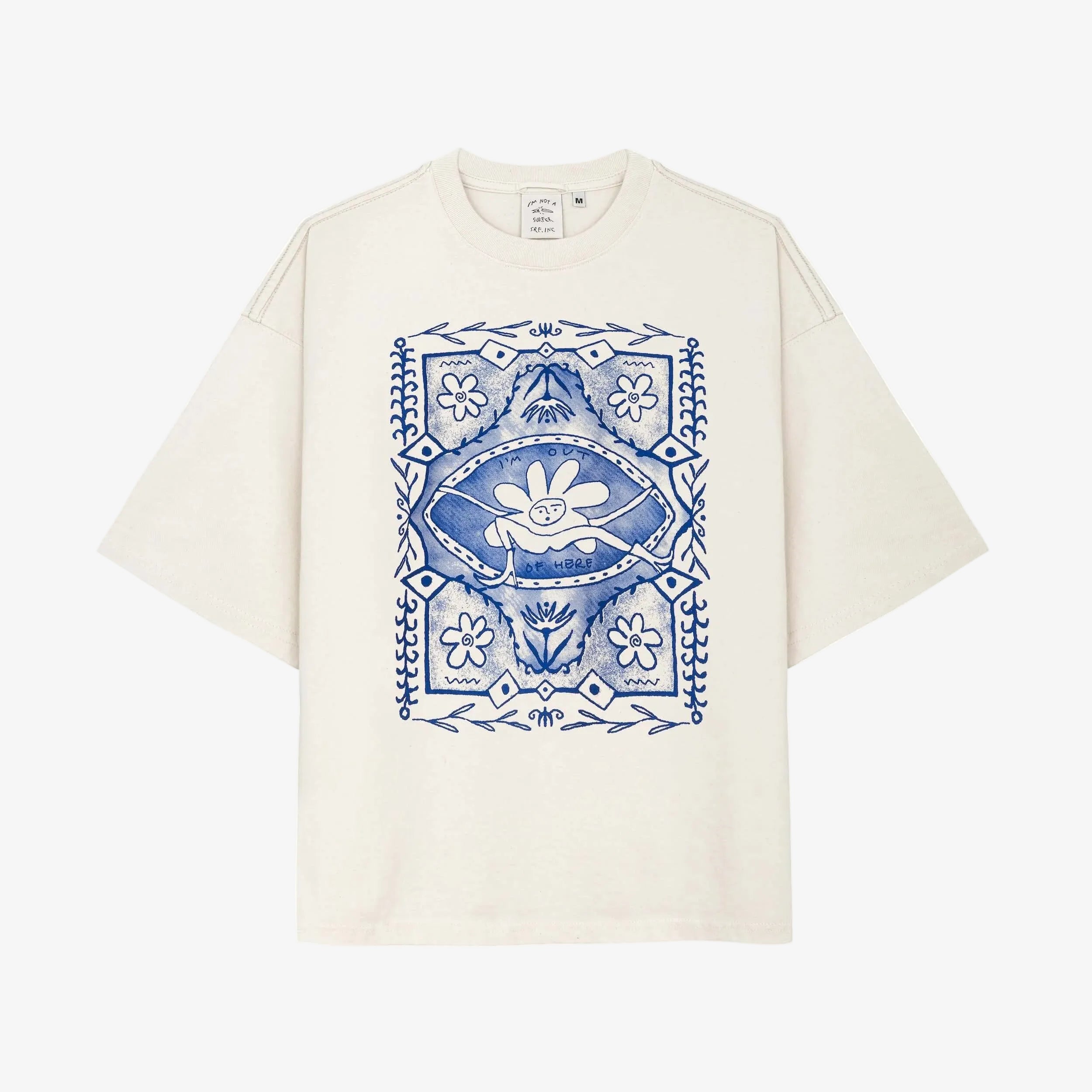 I'm Out Tee - Vintage White - Surf.inc | LAB10STREETWEAR