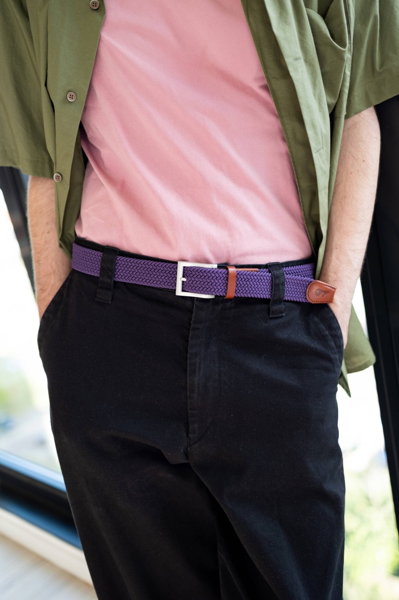 Sokken en Riem Geschenkdoos - Purple - Slopes & Town | LAB10STREETWEAR