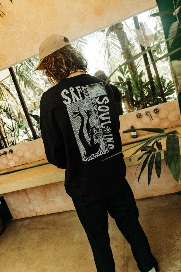Soulinc Longsleeve - Acid Black - Surf.inc | LAB10STREETWEAR