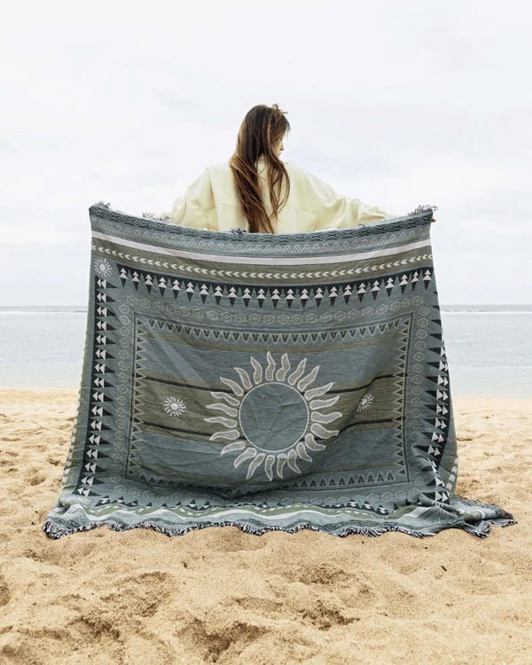 Sunset Green Blanket - NTL | LAB10STREETWEAR