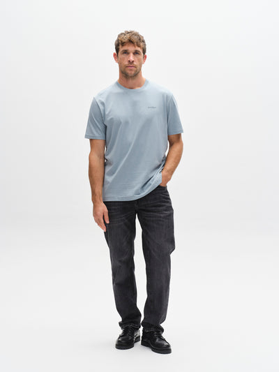 GABdune Logo T-Shirt - Light Blue - Gabba | LAB10STREETWEAR