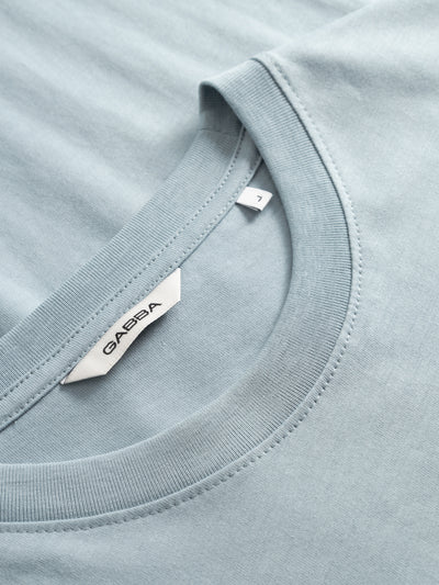 GABdune Logo T-Shirt - Light Blue - Gabba | LAB10STREETWEAR