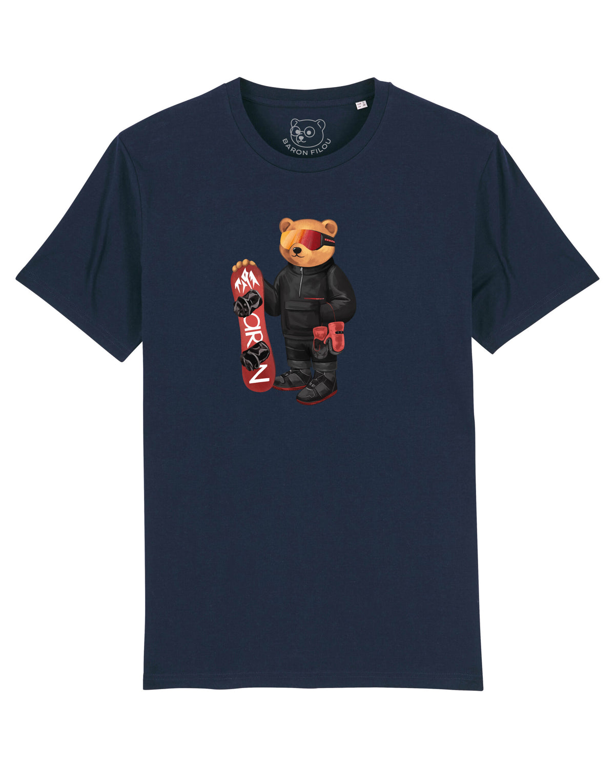 Organic T-Shirt Filou LXX - Navy Blue