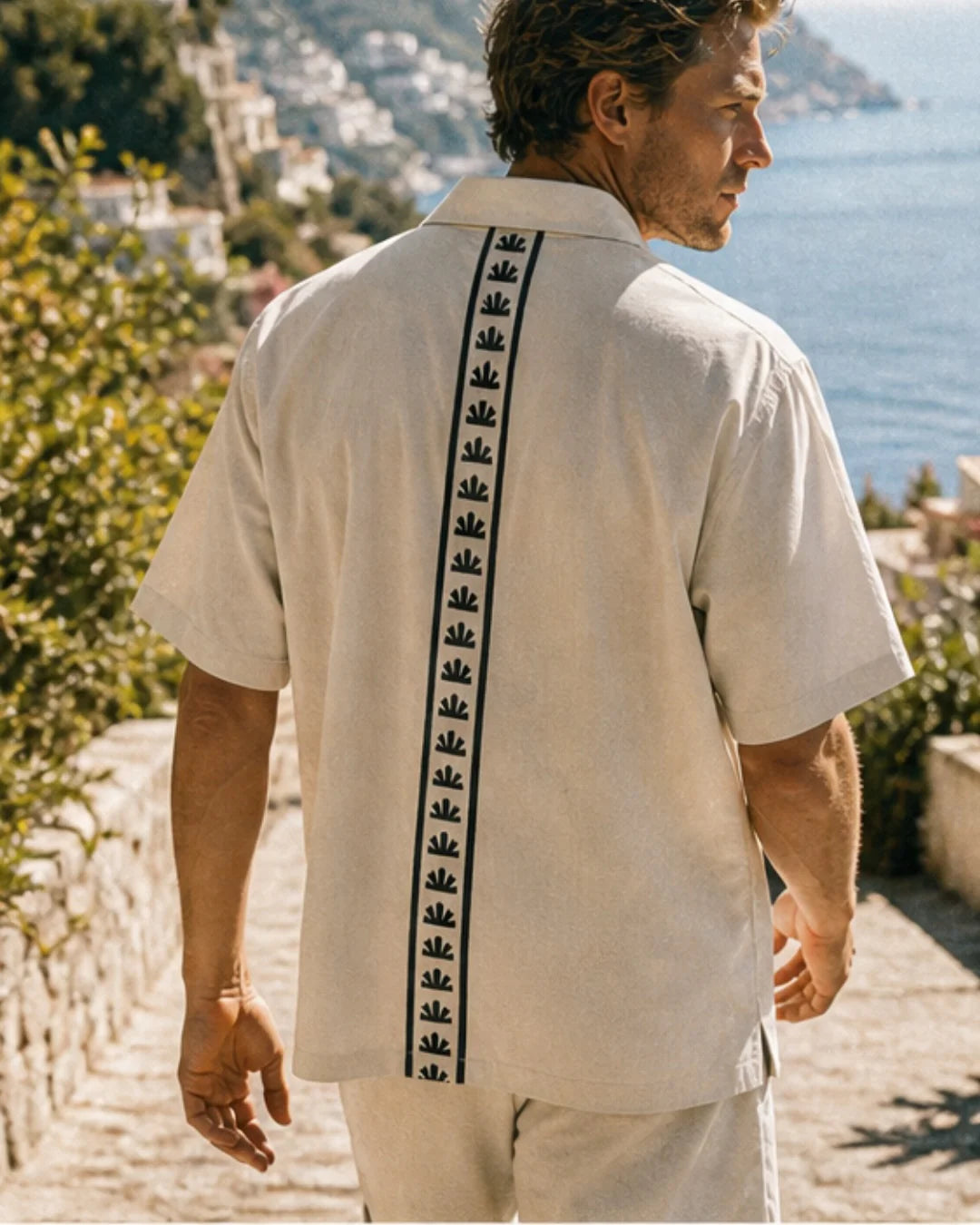 Resort Blouse - Silver Birch - Baselab | LAB10STREETWEAR