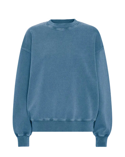 Colorfulstandard Organic Oversized Crew - Faden Indigo -lab10menswear.nl