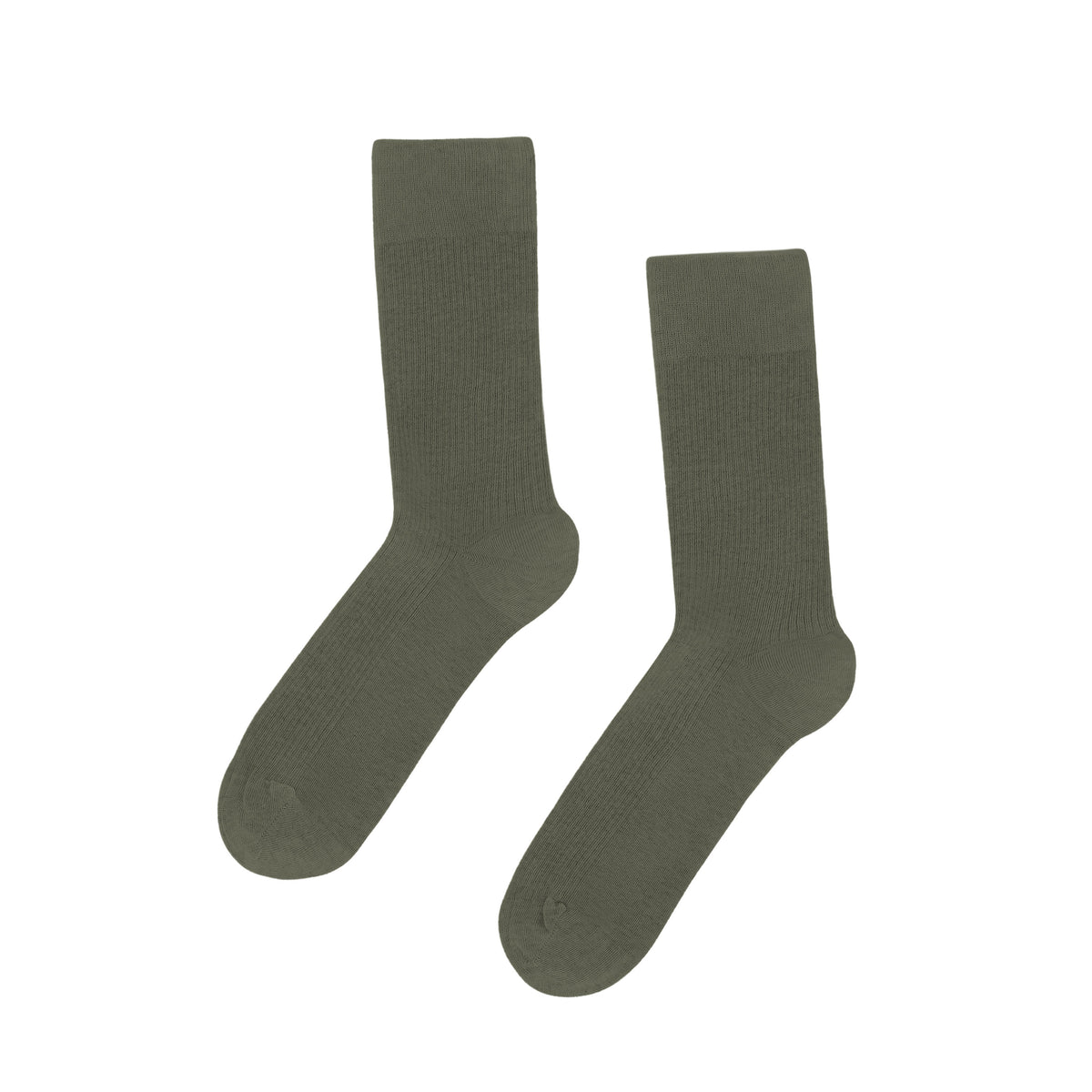 Colorfulstandard Classic Organic Sock - Dusty Olive -lab10menswear.nl