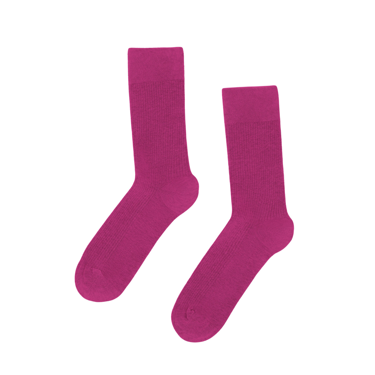 Colorfulstandard Classic Organic Sock - Magenta Blaze -lab10menswear.nl