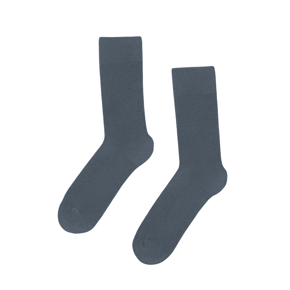 Colorfulstandard Classic Organic Sock - Petrol Blue -lab10menswear.nl