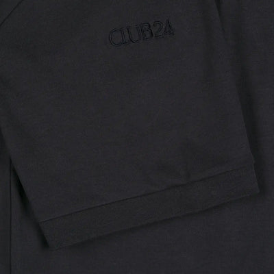 Club 24 Freedom Fit T-Shirt - Black Navy - lab10menswear.nl
