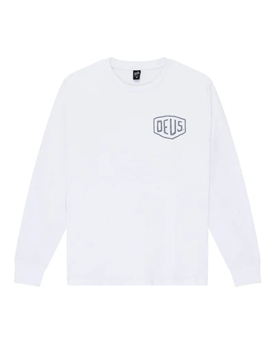 Deus Venice Longsleeve - White - lab10menswear.nl