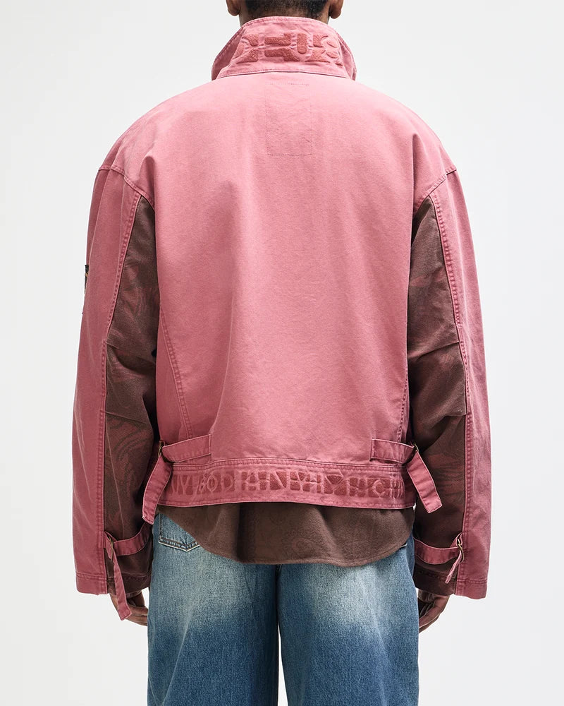 Deus Common State Jacket - Overdryed Red -lab10menswear.nl