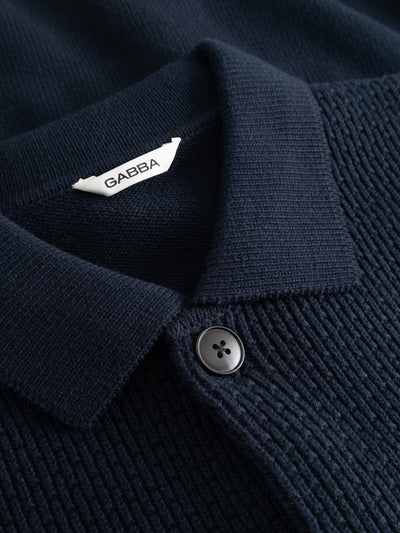 Gabba GABbenoit Cardi Fort LS Knit - Night Sky