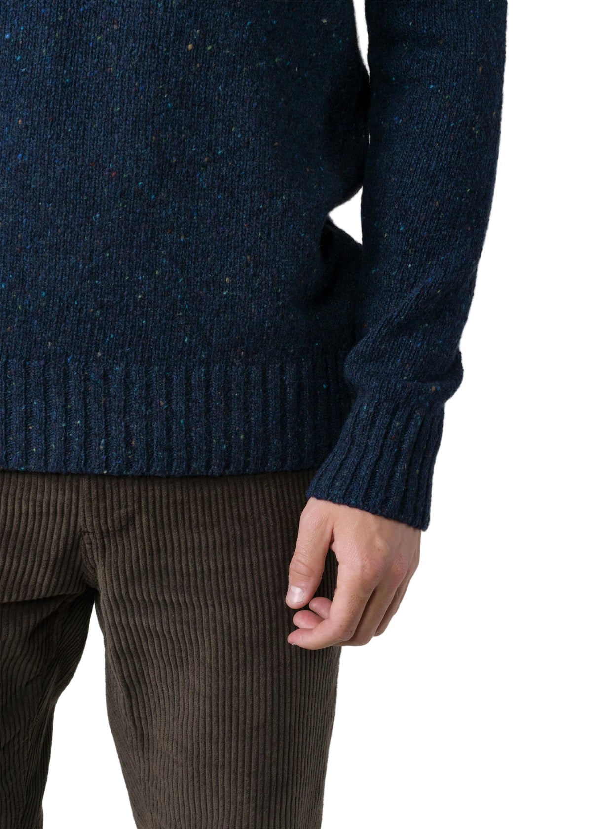 Klitmoller Aage Knit - Navy - lab10menswear.nl