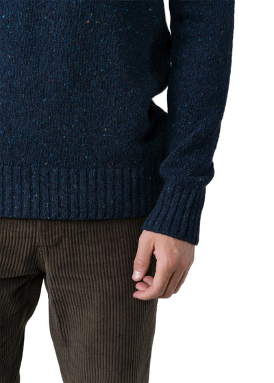 Klitmoller Aage Knit - Navy - lab10menswear.nl