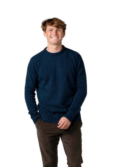 Klitmoller Aage Knit - Navy - lab10menswear.nl