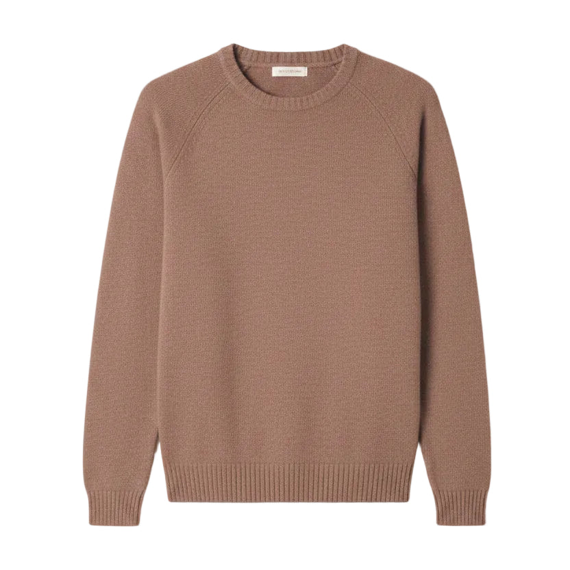 klitmoller Ole Knit - Cashew - lab10menswear.nl