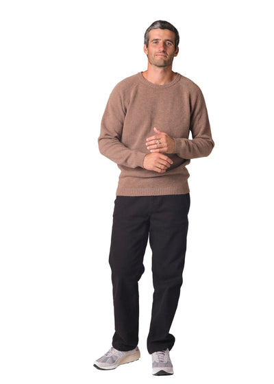 klitmoller Ole Knit - Cashew - lab10menswear.nl