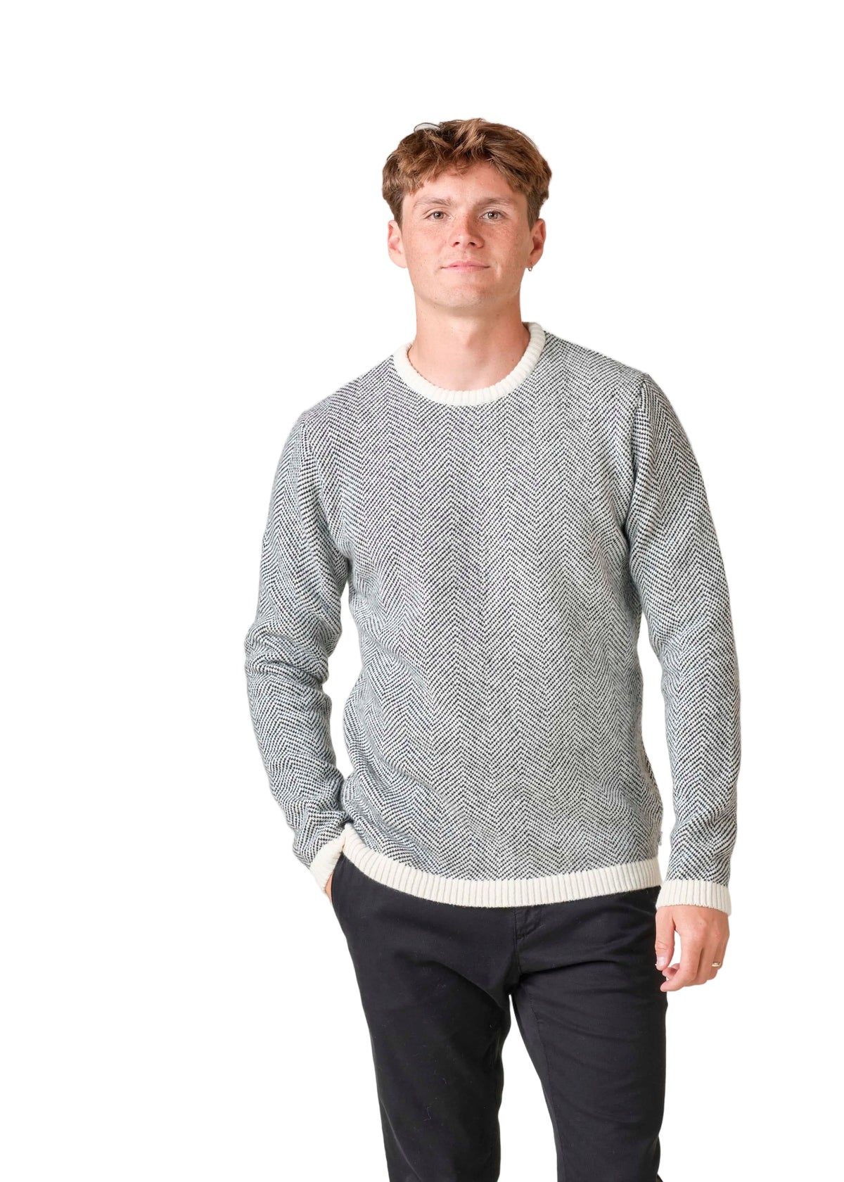 Keld Knit - Cream Black