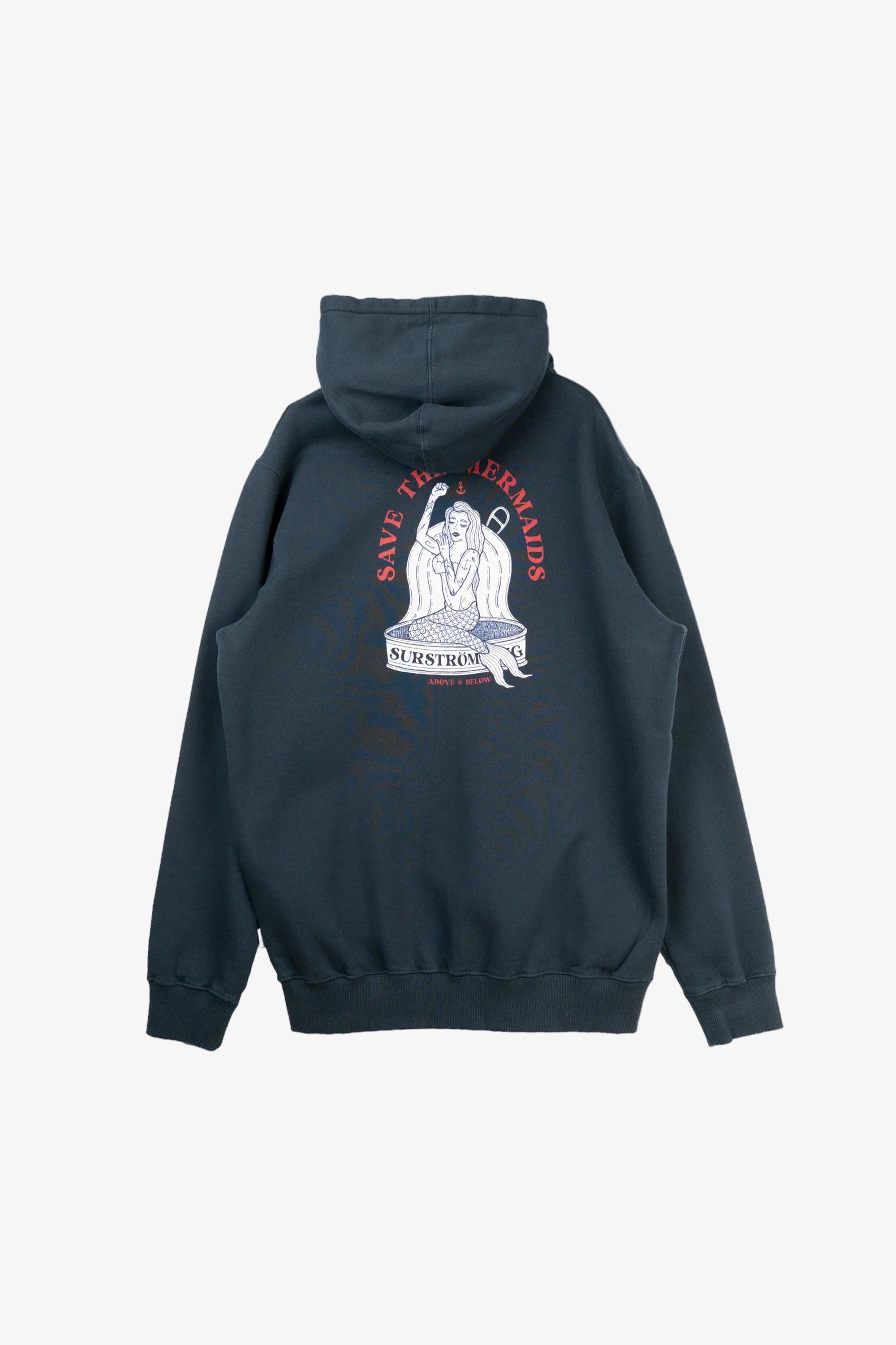 Save The Mermaids Back Zip Hoodie - Lakor | LAB10STREETWEAR