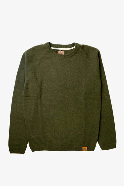 Topknot Knit Sweater - Groen - Lakor | LAB10STREETWEAR