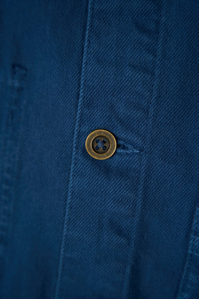 lakor Peddler Work Shirt - Insignia Blue - lab10menswear.nl