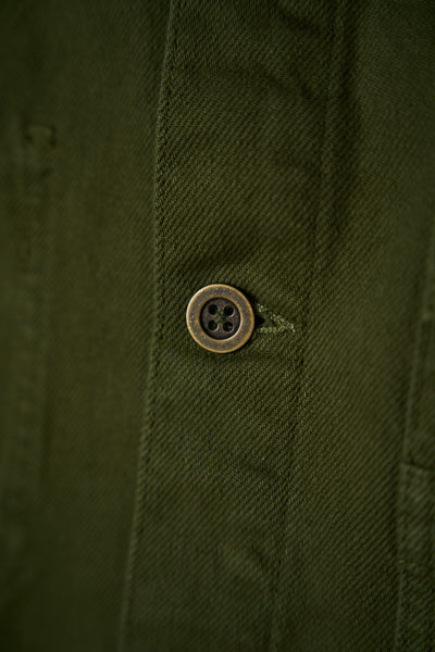 Lakor Peddler Work Shirt - Riffle Green -lab10menswear.nl