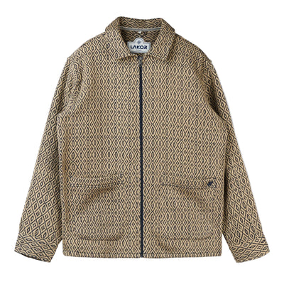 Lakor Net Fix Jacquard Jacket - Blueberry - lab10menswear.nl