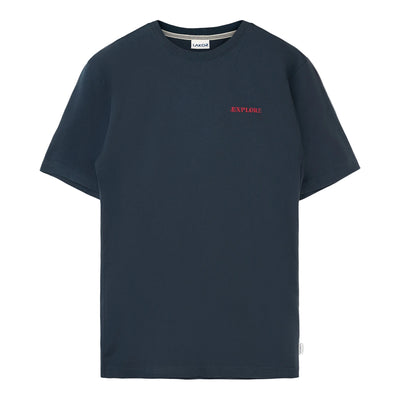 Lakor Ice Bear Adventure T-shirt - Blueberry - lab10menswear.nl