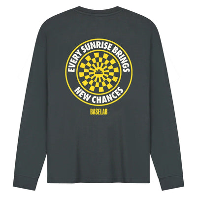Infinite Langarmshirt – Dunkelgrau