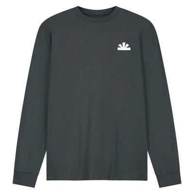 Infinite Langarmshirt – Dunkelgrau