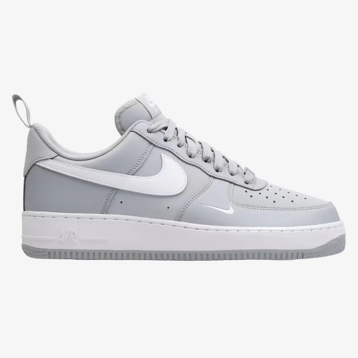 Air Force 1 Low '07 LV8 Carbon Fiber Swoosh Wolf Grey White - Nike | LAB10STREETWEAR