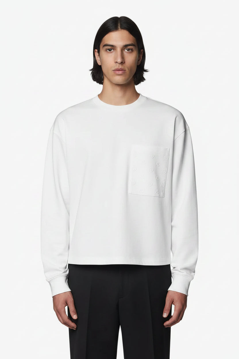 Observer Longsleeve Off White - Âme Libre | LAB10STREETWEAR