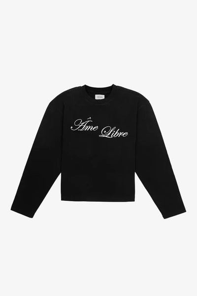 Observer Longsleeve Washed Grey - Âme Libre | LAB10STREETWEAR