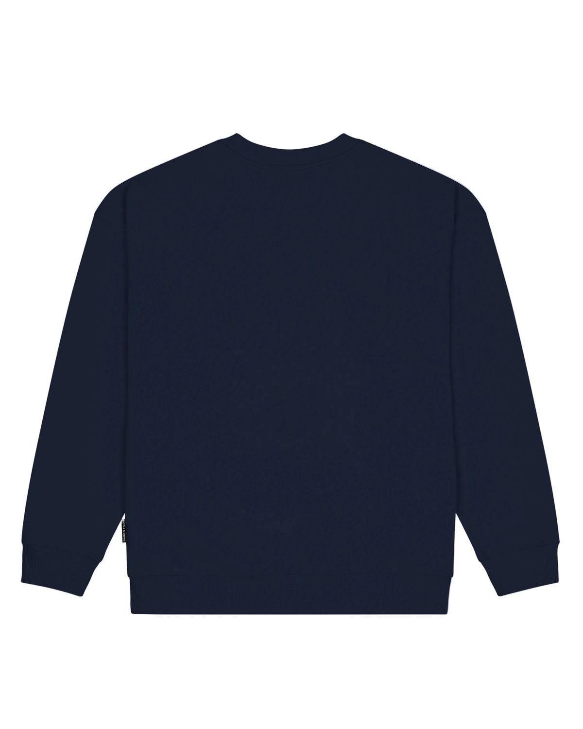 Baron Filou Oversized Backprint Pullover Fuck 9-5 - Oxford Blue