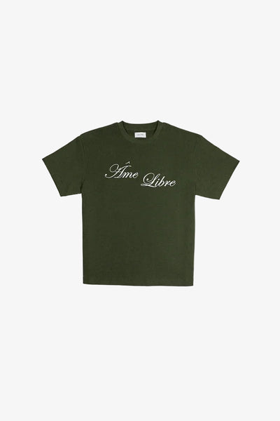Sentinel T-Shirt Olive - Âme Libre | LAB10STREETWEAR